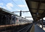 NJT Train # 519, with Arrow IIIs, getting ready to depart Hoboken Terminal for Bay Street Station in Montclair